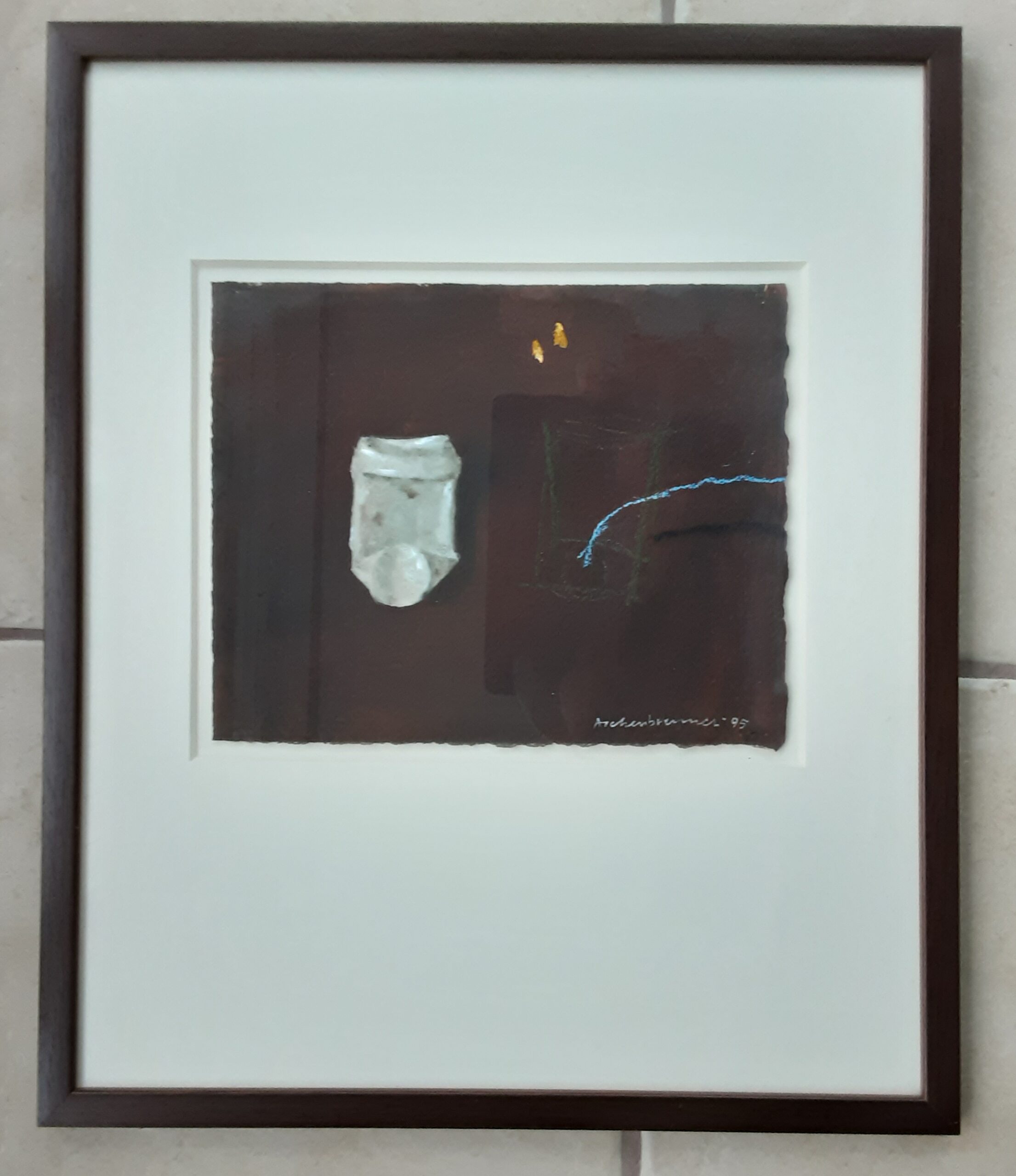 Lennart Aschenbrenner, Akvarell, 42x35 cm